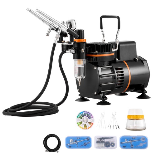 Airbrush kit dual fan - kit,