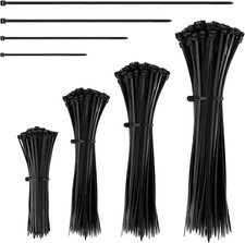 200 Pezzi Fascette Plastica per Cablaggio, Fascette Elettricista Cavi Stringicav