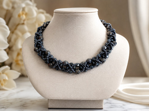 Collana collarino mezzi - collana,