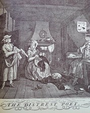 LIBRO BATTISTI HOGARTH INCISORE 1961 EDITRICE ROMERO RARISSIMO TORINO