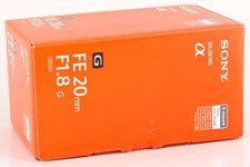 Obiettivo Sony SEL FE 20mm f/1.8 G (SEL20F18G), NUOVO + IMBALLO ORIGINALE