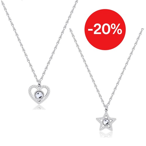 Collana donna acciaio - donna,