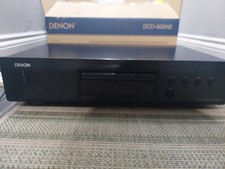Denon Lettore CD DCD-520AE Nero hifi separato senza telecomando IMMACOLATO 