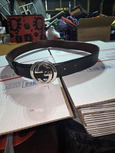 Cintura uomo gucci pelle - in,
