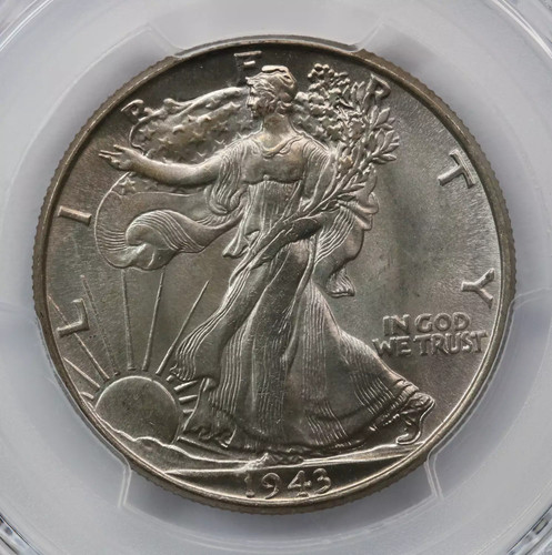 Mezzo dollaro 1943 walking - mezzo,
