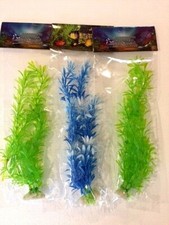 3 x GRANDI PIANTE IN PLASTICA