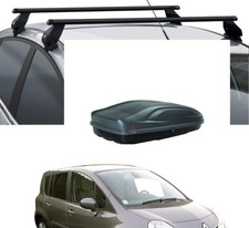 BOX AUTO PORTABAGAGLI G3 ALL TIME 320+BARRE PORTATUTTO PER RENAULT MODUS 2011