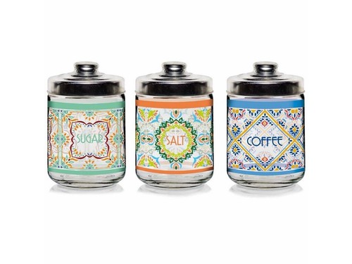 Barattoli cucina cerve vetro - cucina,