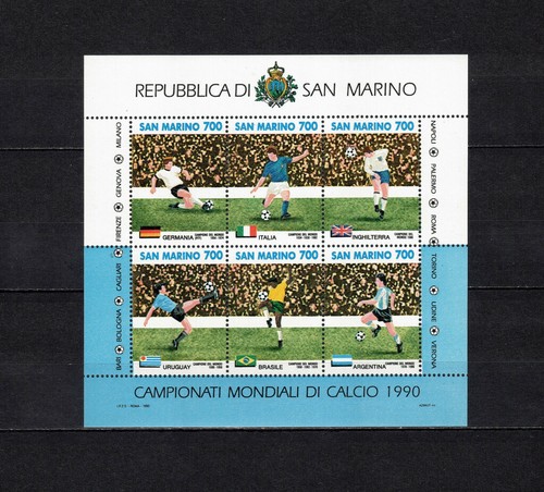 San marino 1990 foglietto bf44 - san,