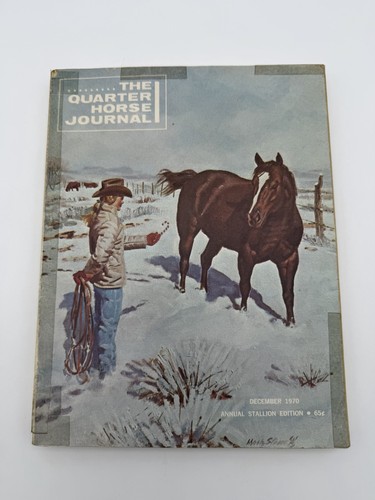 1970 quarter horse journal - horse,