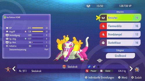 Shiny skelokrok - skelokrok, |