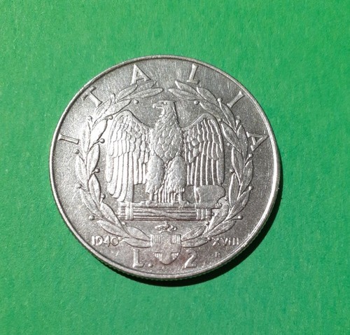 Moneta lire 1940 xviii - moneta,