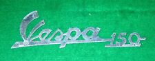 PIAGGIO VESPA 150 FREGIO STEMMA LOGO BADGE IN METALLO D'EPOCA