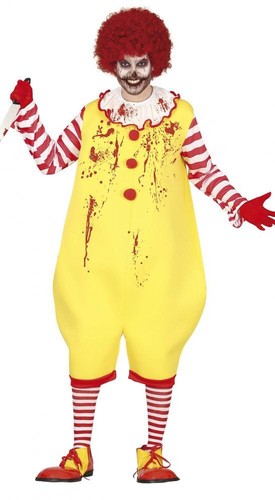 Costume clown assassino - mc,