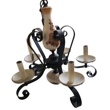  Lampadario vintage in ferro