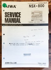 Aiwa nsx 800 - aiwa, stereo
