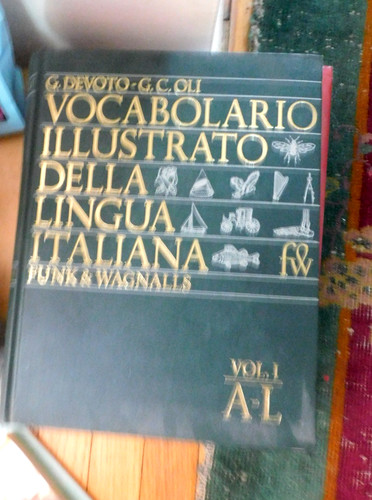 Vocabolario illustrato della - illustrato,