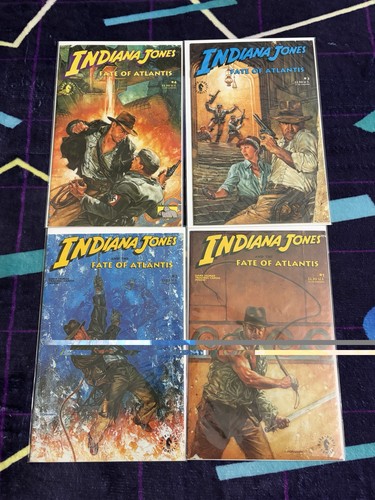 Lotto fumetti indiana jones - indiana,
