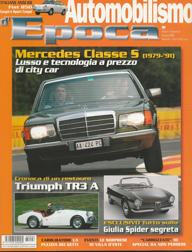 Automobilismo epoca giugno - d'epoca,