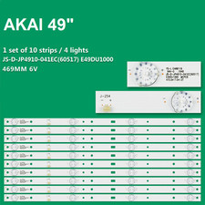 KIT 10 BARRE STRIP LED TV AKAI