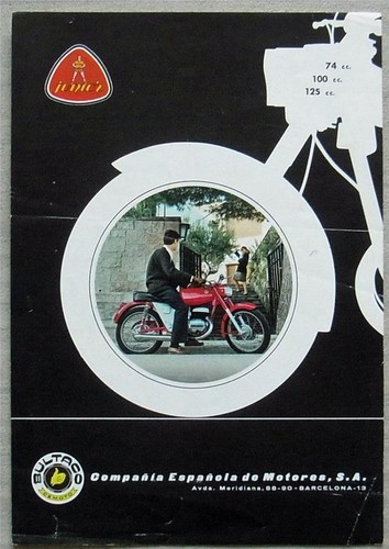 Bultaco junior 74cc 100cc - bultaco,