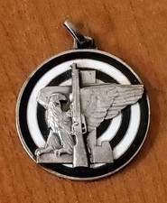 MEDAGLIA ARGENTO TIRO A SEGNO NAZIONALE