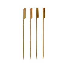 100 Spiedini Bandiera legno di