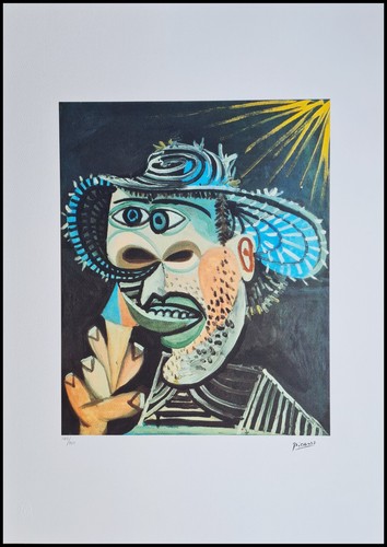 Pablo picasso uomo con - pablo,