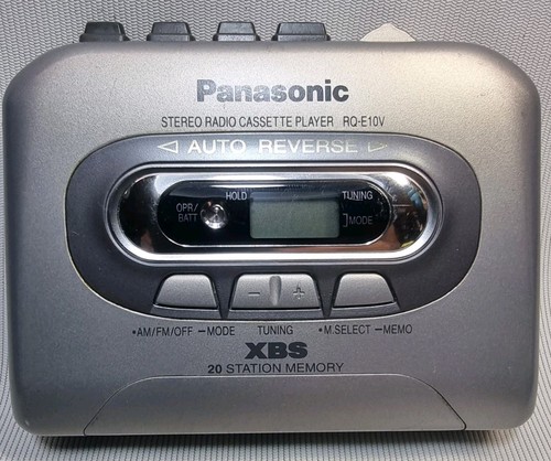Panasonic e10v stereo radio - panasonic, rq-e10v
