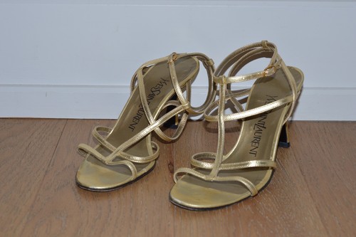 Yves saint laurent sandali oro - saint,