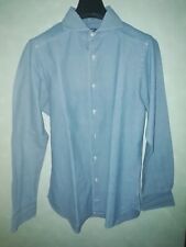  Suit Supply Linea Uomo Camicia colore azzurra taglia s  cotone