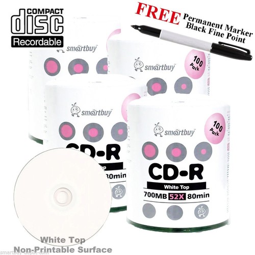 400 smartbuy 52x 700mb - cd-r,