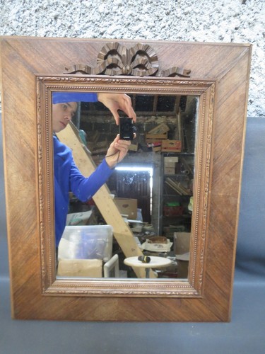 Antico specchio legno - specchio,