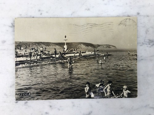 Vecchia cartolina izola - vecchia,