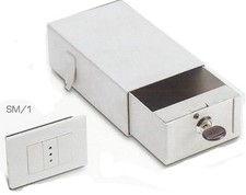  Cassetta sicurezza invisibile SM1 TECHNOMAX murare sotto finta presa 65x110X180