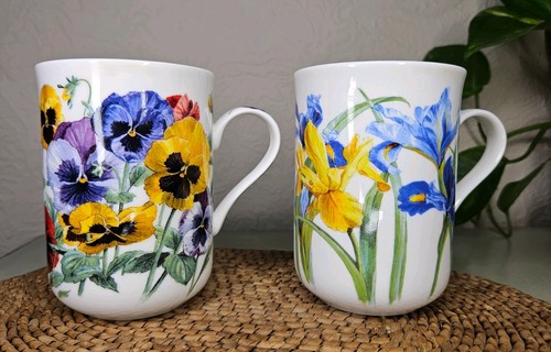 Coppia tazze floreali - tazze,