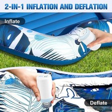 Pompa elettrica per gonfiaggio e sgonfiaggio per gommoni da piscina