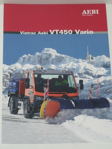 Brochure furgone aebi viatrac - brochure,