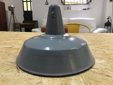 Lampada Industriale A Sospensione Soffitto Vintage Grigio Cappello Di Strega