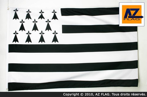 Drapeau bretagne 90x60cm - 90x60cm,