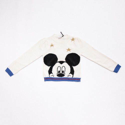 Cardigan white mickey for kids - white,