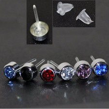 Paio orecchini plastica - 1,