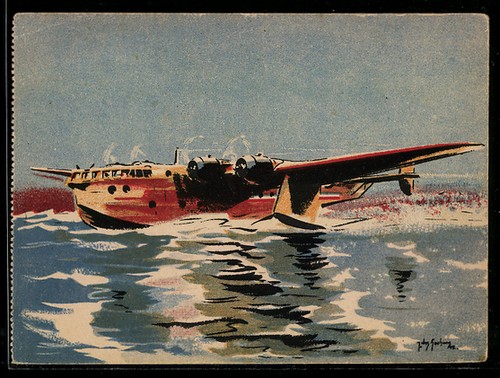 Künstler hydravion - künstler-ak,