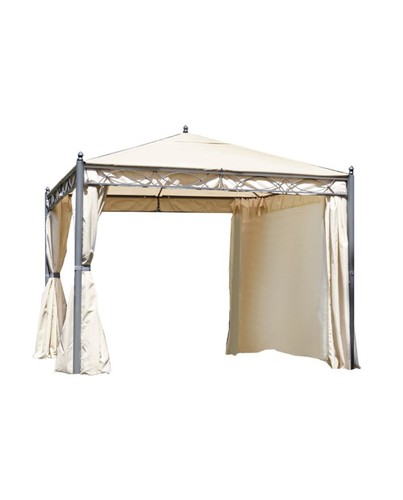 Gazebo giardino quadrato