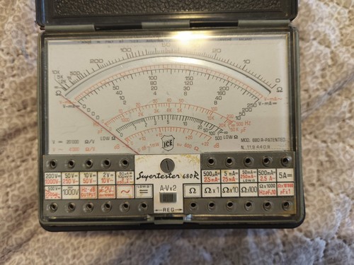 Tester ice 680r multimetro - tester,
