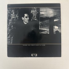 U2 45 rpm "Where The Streets