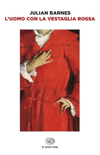 Uomo con vestaglia rossa - con,