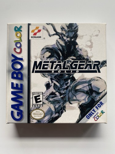 Metal gear solid game boy - solid, (game