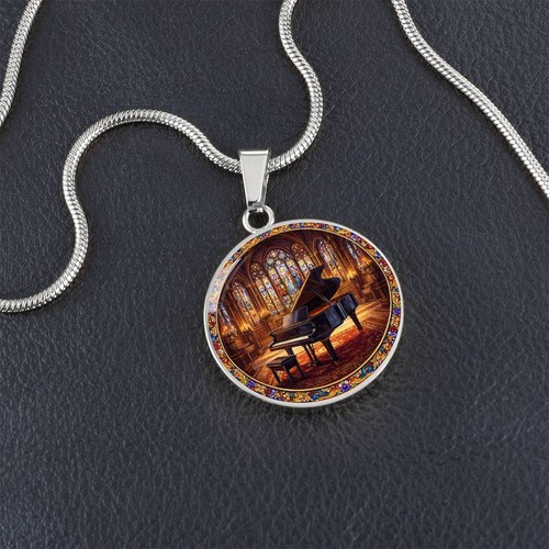 Ciondolo collana pianoforte - , a