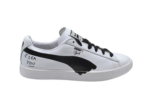 Puma clyde nero - x, bianco